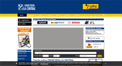 Desktop Screenshot of ferreterialacentral.com